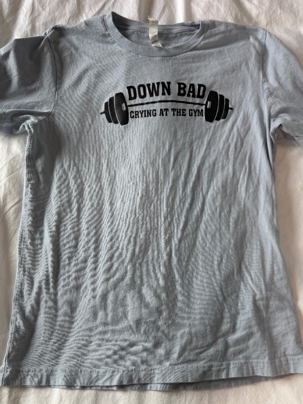 Down Bad Crying at the Gym Swiftie tshirt